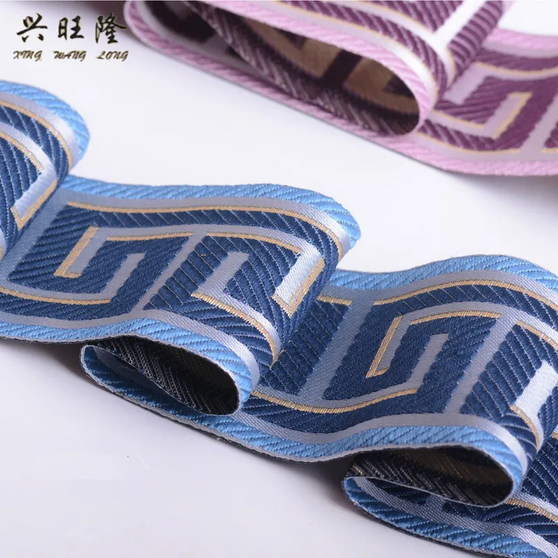 

XWL 25M/Lot 6cm Wide Ethnic Jacquard Lace Belt Curtain Lace Trim DIY Sew Sofa Garment Laciness Ribbon Fringe Curtain Accessories