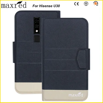 Перейти на Алиэкспресс и купить 5 видов цветов! Чехол Hisense U30, 2019, высококачественный Ультратонкий Роскошный кожаный защитный чехол для Hisense U30, чехол для телефона