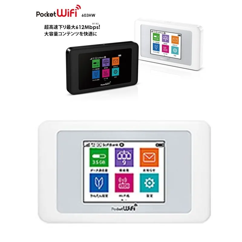 Huawei 603HW 612 Мбит/с Мобильный Wi Fi точка доступа устройство с поддержкой LTE Cat11|phone