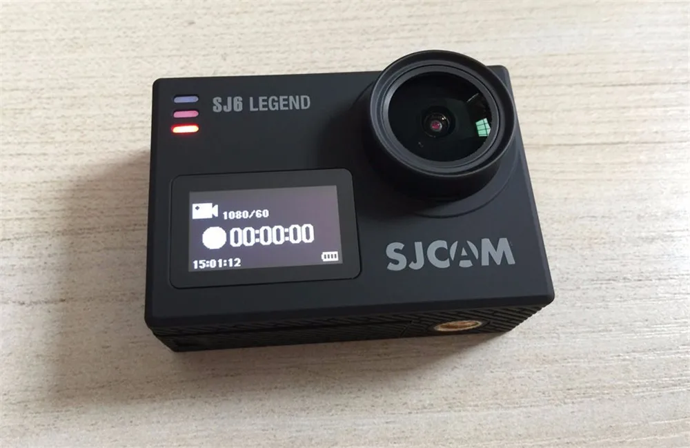 SJCAM SJ6 Легенда экшн камера Спорт DV Wi-Fi Notavek 96660 4 К 24fps Ultra HD Водонепроницаемый 2.0 Дюймов Сенсорный Экран SJ Cam Действий Камеры