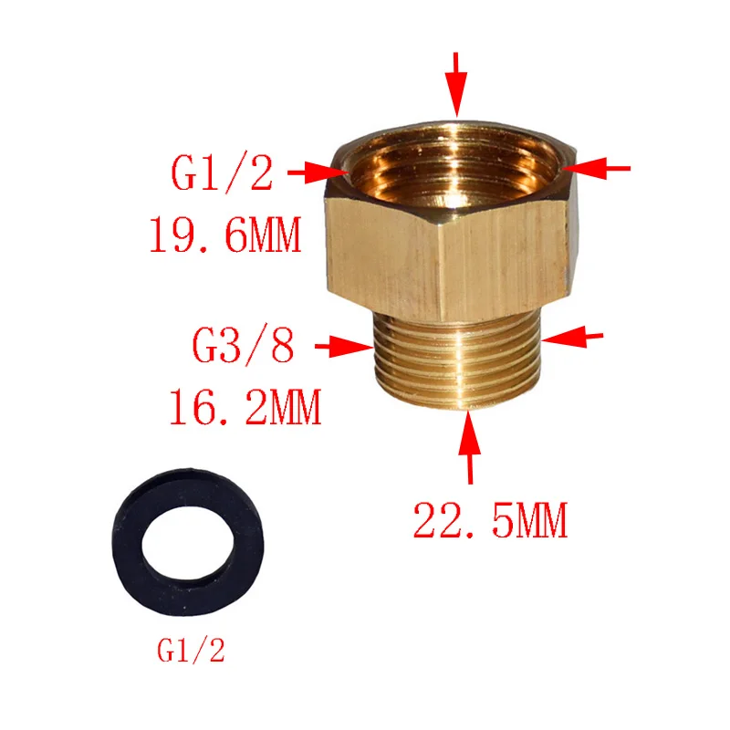 Переходник wxrwxy с внутренней резьбой 1/2 на наружную резьбу 3/8 2 шт.|irrigation fittings|drip