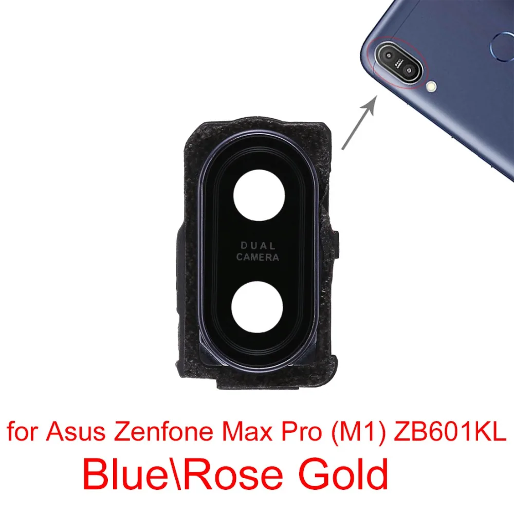Новинка для Asus Zenfone Max Pro (M1) ZB601KL задняя оправа объектива камеры запасные