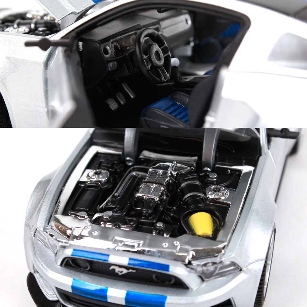 Maisto 1:24 Need For speed Ford Mustang GT 5,0 литая под давлением модель гоночный автомобиль игрушка Новинка в коробке 32361