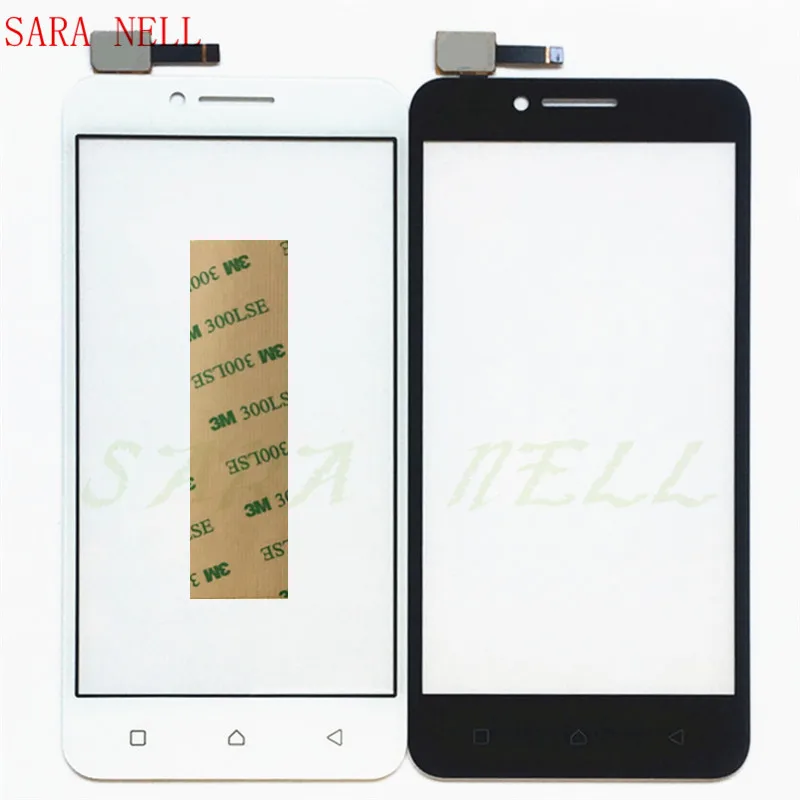 

SARA NELL Phone Touchscreen For Lenovo Vibe C A2020 A2020 a40 Digitizer Touch Screen Sensor Panel Front Glass+Tape
