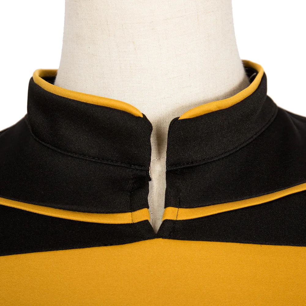 Star Trek The Next Generation Women's Skant Uniform Star Trek Yellow Dress Pin (5)