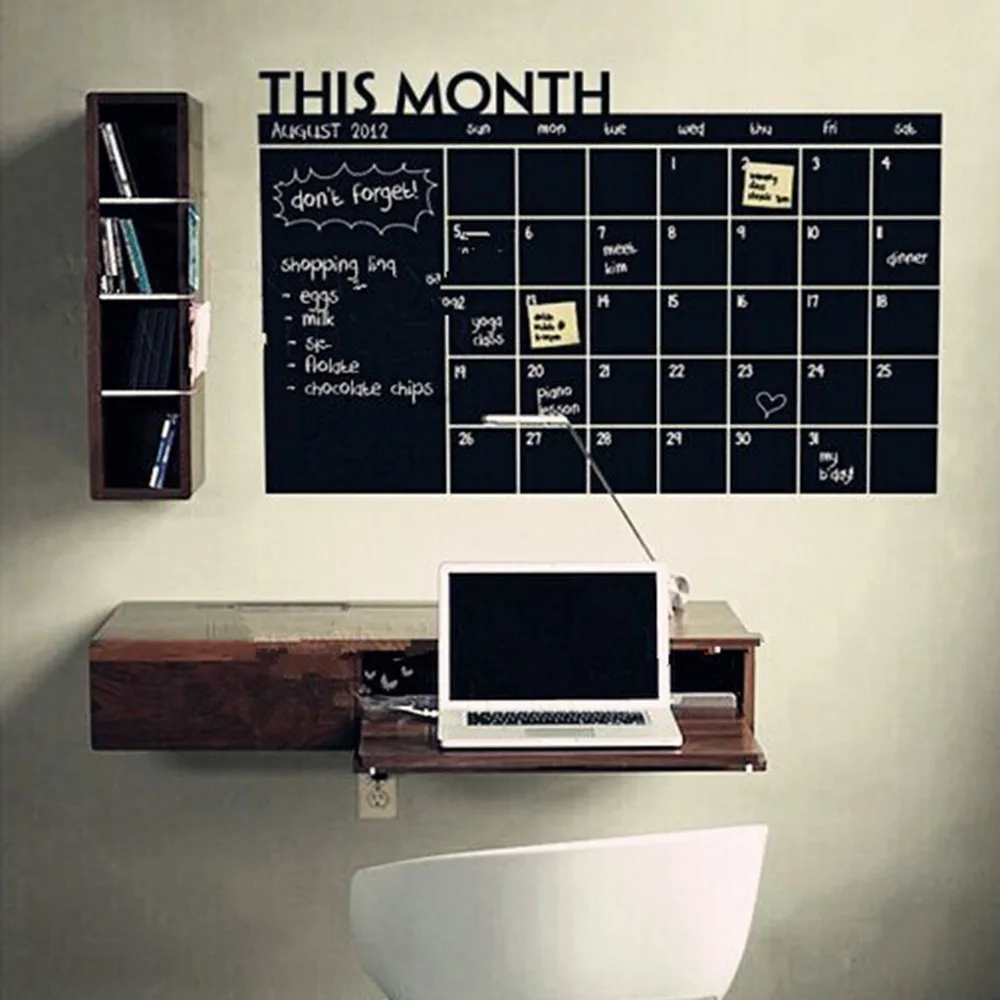 Popular Bedroom Wall Stickers For Adultsbuy Cheap Bedroom Wall - X Month Plan Calendar Chalkboard Blackboard Vinyl Wall Sticker For Kidbedroom Adult Study Living Room popular bedroom wall stickers for adultsbuy cheap bedroom wall - x month plan calendar chalkboard blackboard vinyl wall sticker for kidbedroom adult study living room