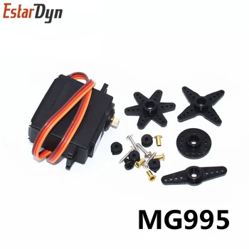 

Free shipping 5pcs/lot MG995 55g servos Digital Metal Gear rc car robot Servo