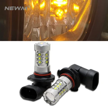 

2x 30w/50W/80w LED White/red/yellow H10 9005 9006 9145 Car Driving Daytime Running Fog Light Bulb