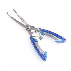 Синий Рыбалка щипцы для наращивания волос линии рыбы резак ножницы мини крючок Remover многофункциональные инструменты FP005
