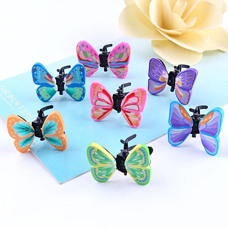 Buy 12 PC New Little Girl Cute Small Butterfly Hair