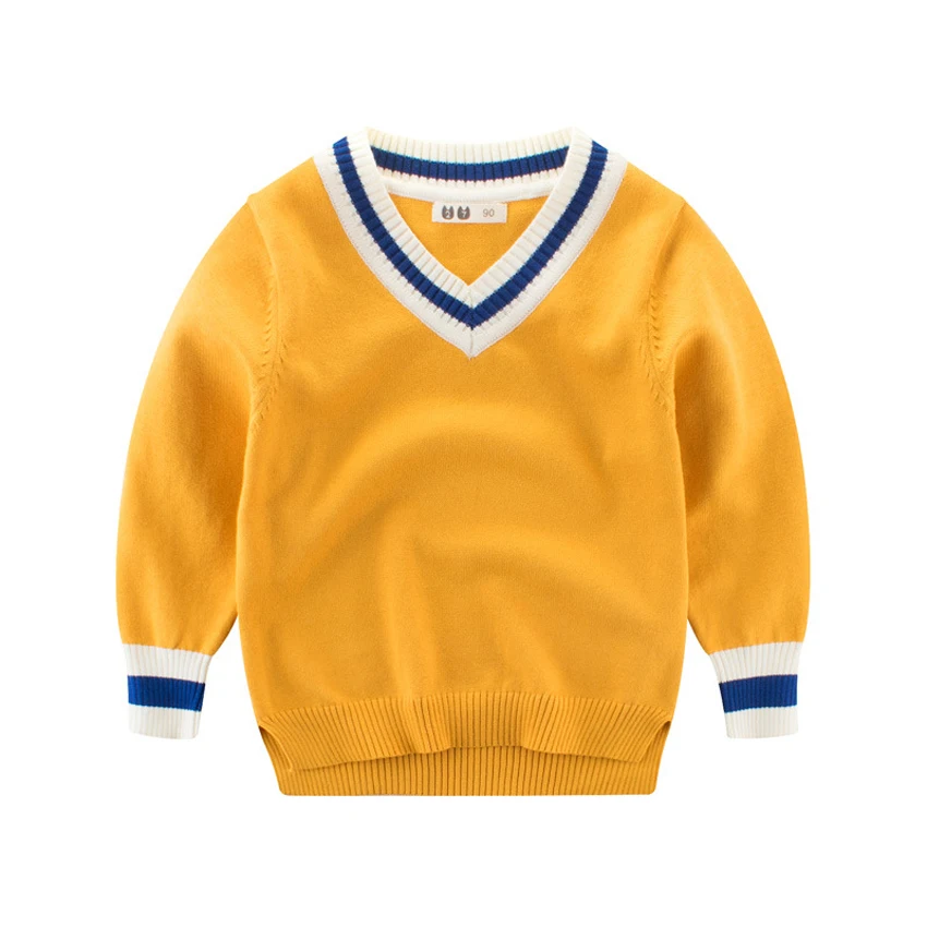 

Benemaker Boys Sweaters Autumn Knitted Cotton Warm Long Sleeve Children's Clothing School Pullovers Baby Boy Clothes Kids YJ037