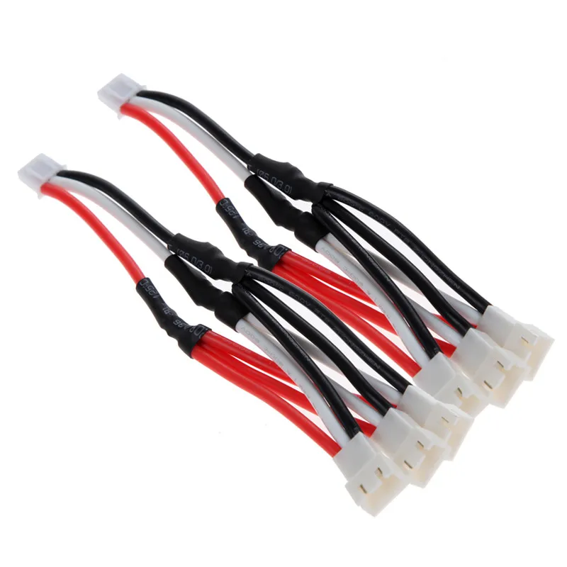 2 шт./лот 1 в 3 провода SYMA X8C X8W X8G MJX X600 X101 V666 7 4 V Li po зарядное устройство мульти выход