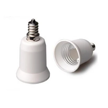 

8 Pcs E12 to E27 Base Chandelier LED Light Bulb Lamp Adapter Socket Converter