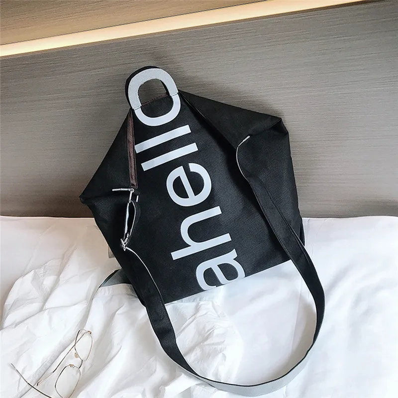 Maison FabreFashion Women Letter Canvas Messenger Bag Shoulder Bag Hand Bag Travel Bag Beach Bag Hasp Drop shipping     X0823#301