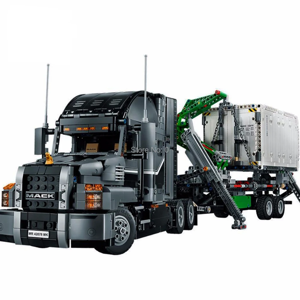 

2907pcs technic the mack big truck building block 42078 Bricks Toy