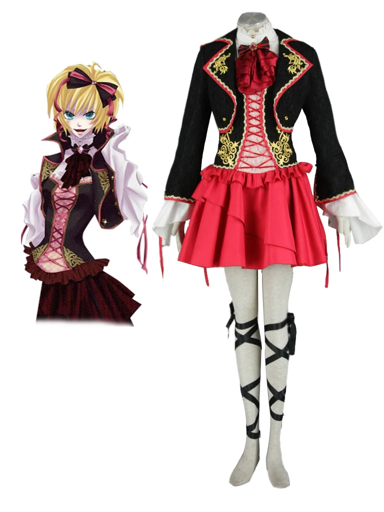 

Vocaloid Miku Family Vocaloid Kagamine Rin Dragon Gothnic Full Set-in Cosplay Costume
