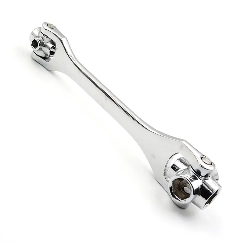 8 in1 8-21mm Chrome Vanadium Spanner Multitool Hand Tools Universal Socket Wrench Hex Key Torque Wrench