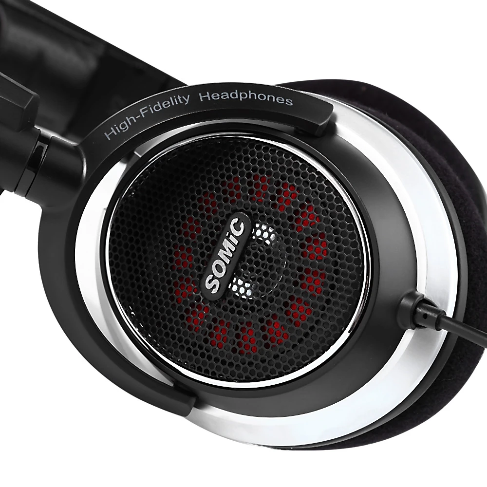 Оригинал Somic V2 HiFi Музыка наушники с Головной Стяжкой Наушники Складная DJ