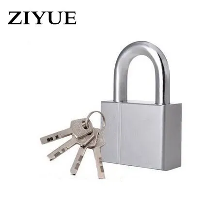 

Free Shipping 30/ 40 /50 /60mm Short Beam Padlock Blade Lock Stainless Steel Square Padlock Lock Warehouse Door Lock