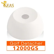 Молочно-белый цвет интенсивность 12000gs Golf Detacher удаление eas жесткая бирка Супер магнитный Противоугонный замок