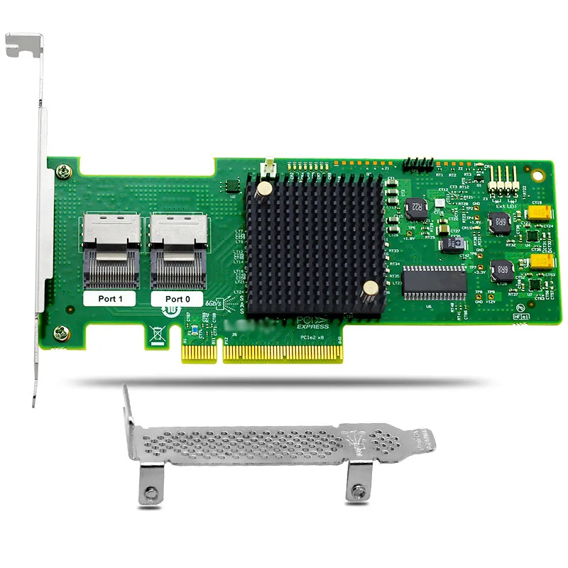 8 Порты и разъёмы SAS PCIe Raid контроллер карты MegaRAID 9240 8i для сервера Max Скорость 6