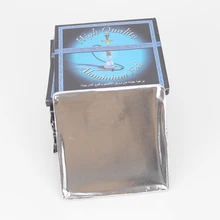 50 шт./упак. кальяна Фольга Бумага табак древесный уголь плита Алюминий Фольга для кальяна аксессуары для чаши кальяна Водопроводные Трубы Narguile ч