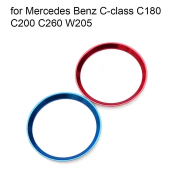 

best price sale for Me-rcedes-B-enz C-class C180 C200 C260 W205 Car Steering Wheel Emblem Decorative Circle ring Sticker