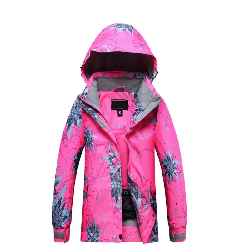 Children's Skiing Jacket, Boy And Girl Outdoor Cold Proof Warm Clothing