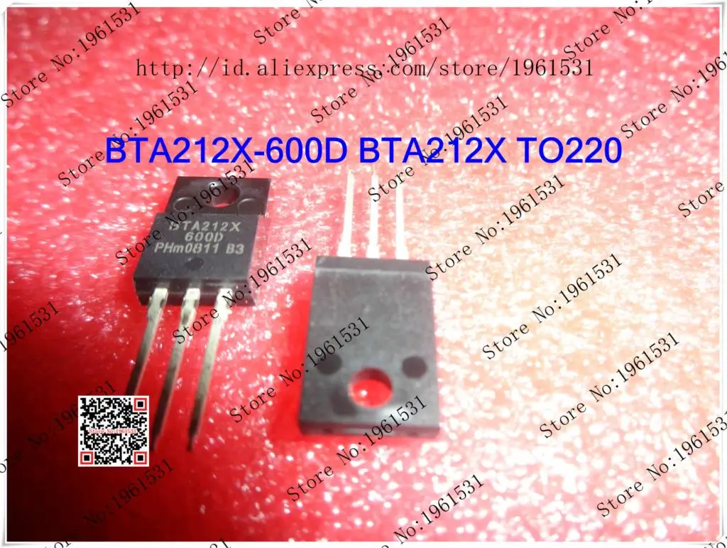 FREE SHIPPING 50 PCS/LOT BTA212X BTA212X 600D TO220 high quality ...
