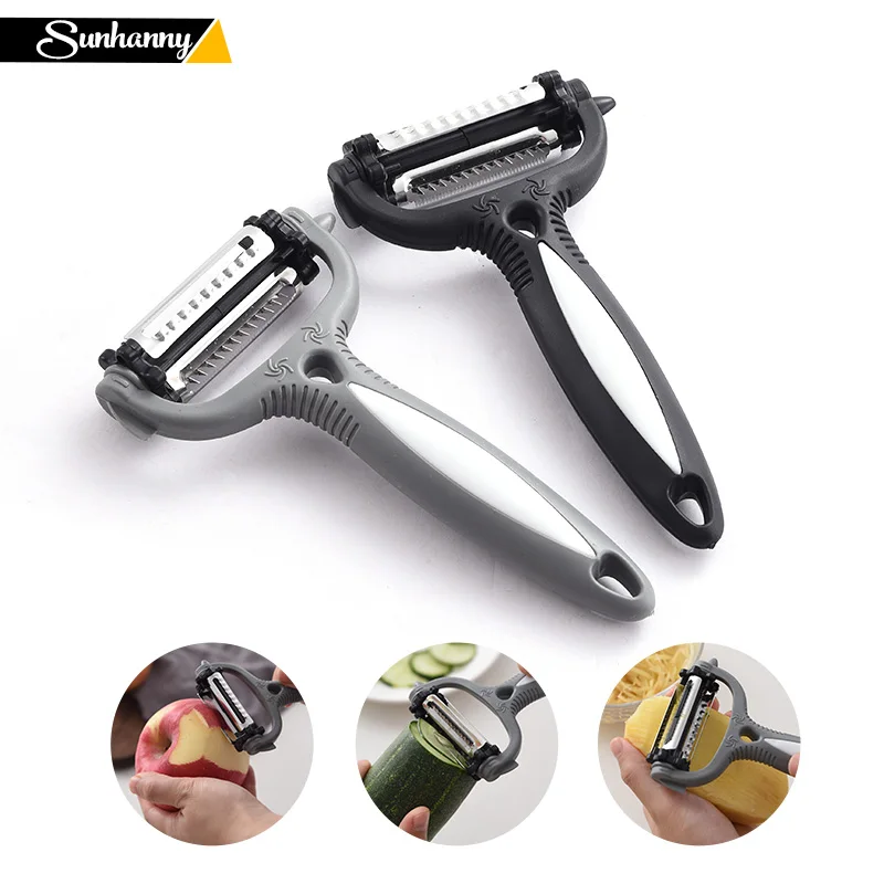 

Sunhanny Multifunction 360 Degree Vegetable Julienne Peeler Fruit Potato Carrot Grater Slicer Kitchen Accessories Cooking Tools