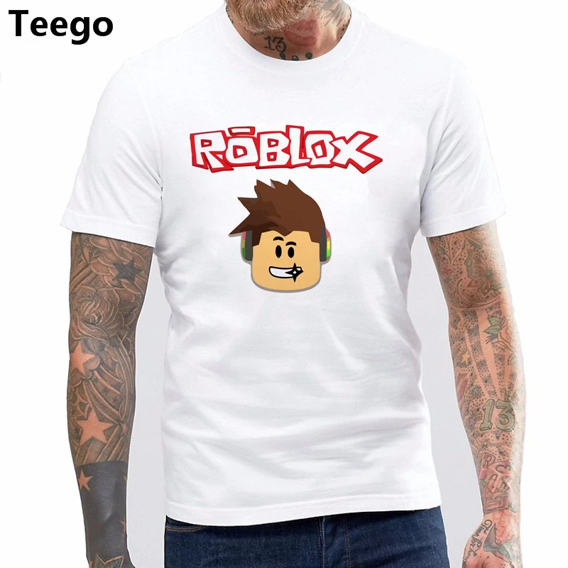 Mens Brand Clothes Men Roblox 3d T Shirt Teenage Boy Youth Natural