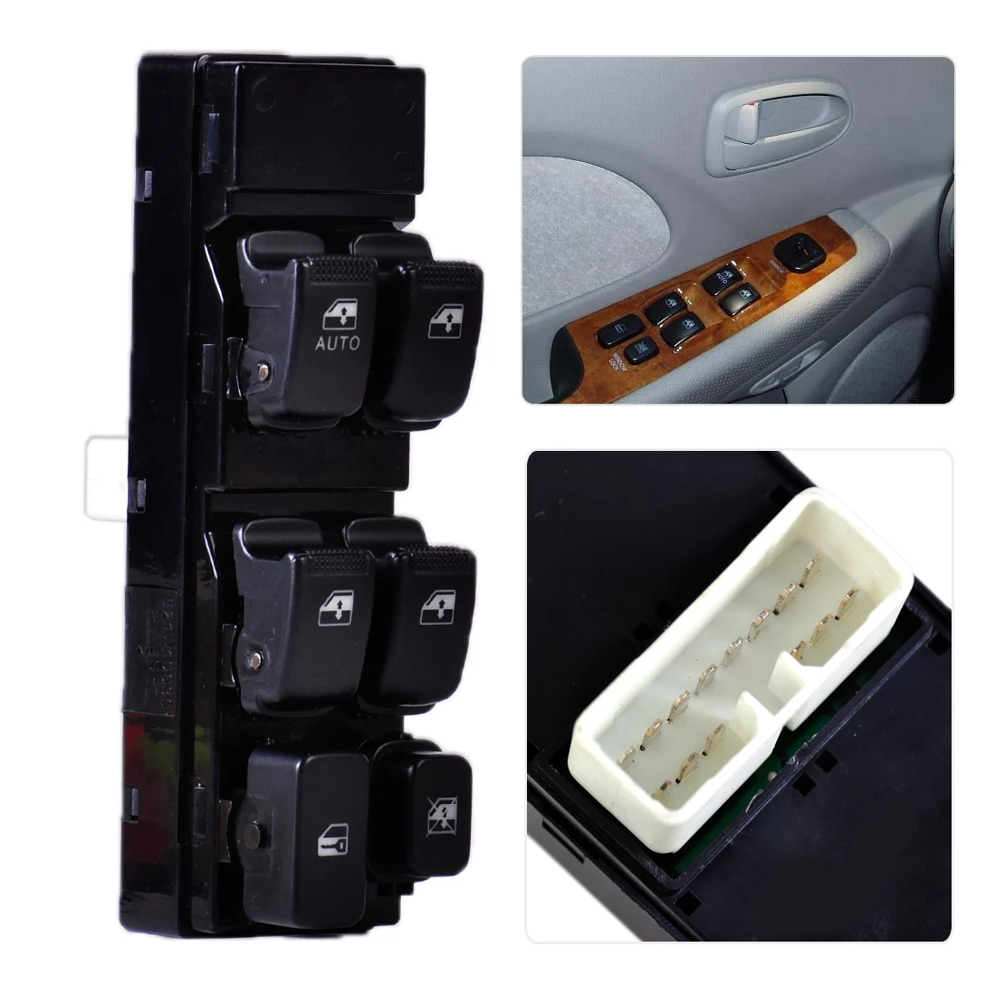 CITALL 1Pc Door Lock Power Window Master Main Control Switch Left 93570