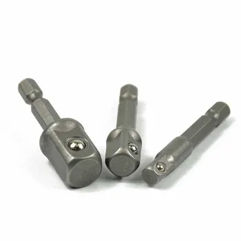 

Drive Sleeve Adapter Impact Hex Shank Drill Sleeve Drill Bit Extension Rod Drill Hex Drill Power Tool Kit Accessories 3pcs / Set