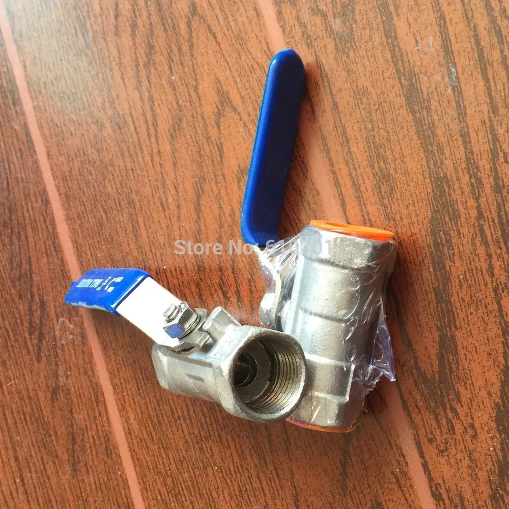 Lot2 3/" DN10 шаровой клапан 1 шт. резьбой охватывающая деталь из нержавеющей стали SS 304 BSP 1000WOG