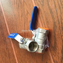 Lot2 3/" DN10 шаровой клапан 1 шт. резьбой охватывающая деталь из нержавеющей стали SS 304 BSP 1000WOG