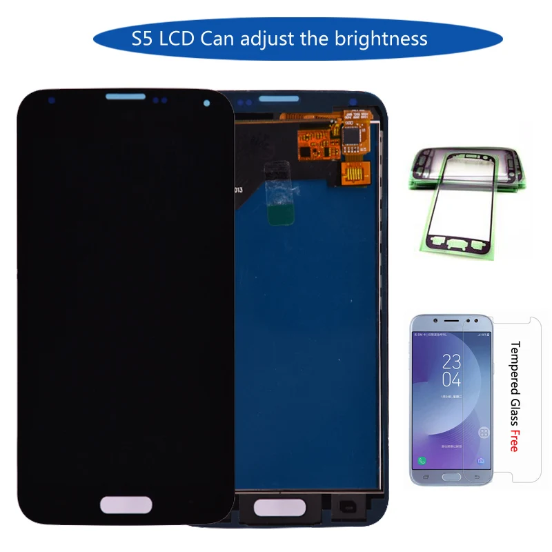 

For Samsung S5 G900F LCD Display Screen Touch Digitizer Assembly Compatible for Samsung Galaxy S5 G900 G900A G900T G900I LCD