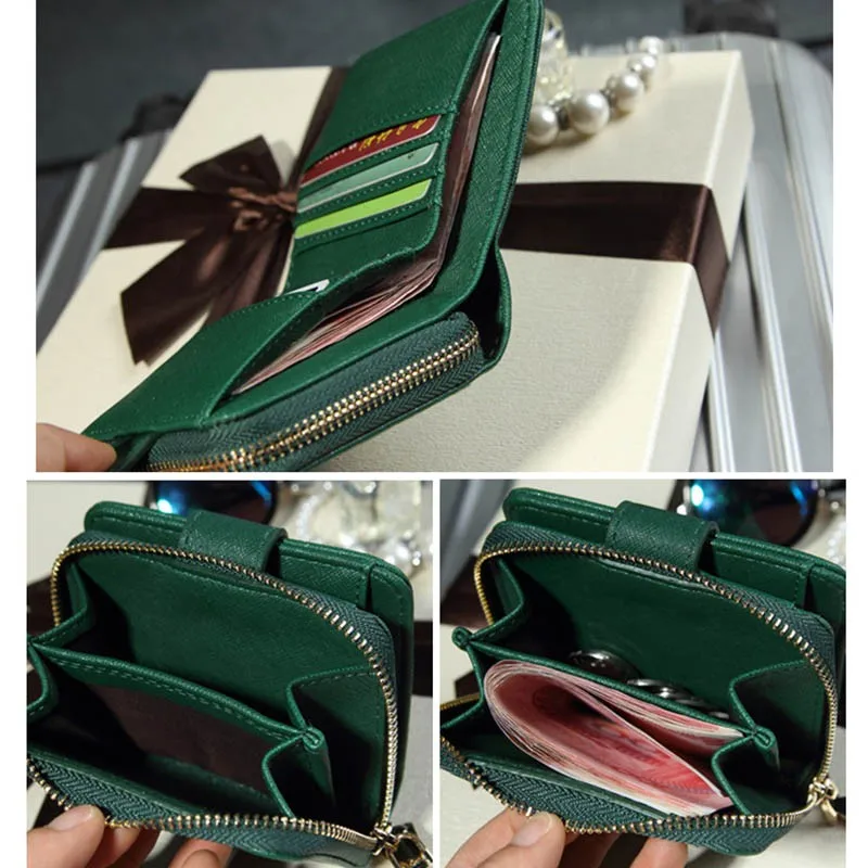 السيدات قصيرة سستة محفظة Bifold تصميم محفظة Pu حافظة بطاقات جلدية النساء محافظ مربع محفظة المرأة 3 ألوان carteira 2019 السيدات قصيرة سستة محفظة Bifold تصميم محفظة Pu حافظة بطاقات جلدية النساء محافظ مربع محفظة المرأة 3 ألوان carteira 2019