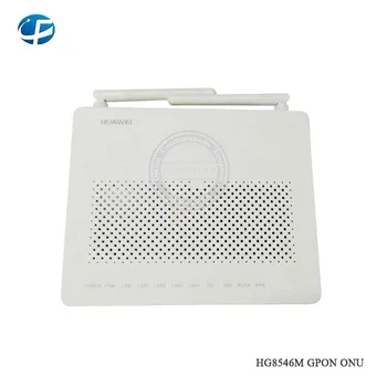 

5pcs Used HG8546M GPON ONU ONT with 3FE+1GE+TEL+USB+WIFI optical network terminal,english firmware