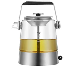 Электрический чайник, автоматический стеклянный варочный горшок, приготовление на пару, отверждение электрического нагрева, паровой чай, черный чай, вареный