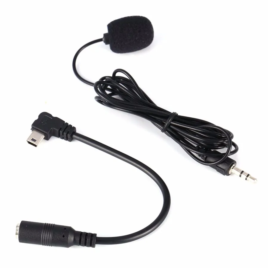 

Mini 3.5mm External Microphone For GoPro Hero 3/3+/4 Camera Accessories + Audio Coverter Cable For Go Pro Hero 4 USB Microphone