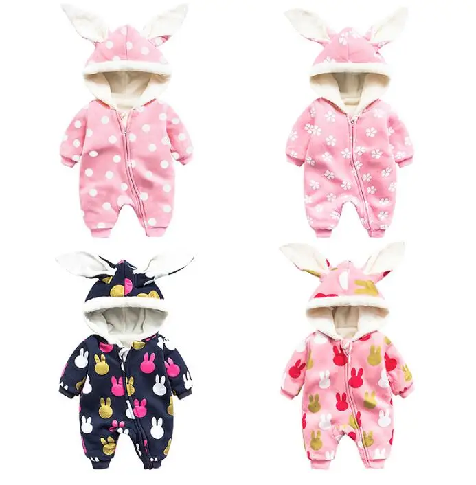 2017 newest Baby clothes for 0 2 years newborn baby warm suit for