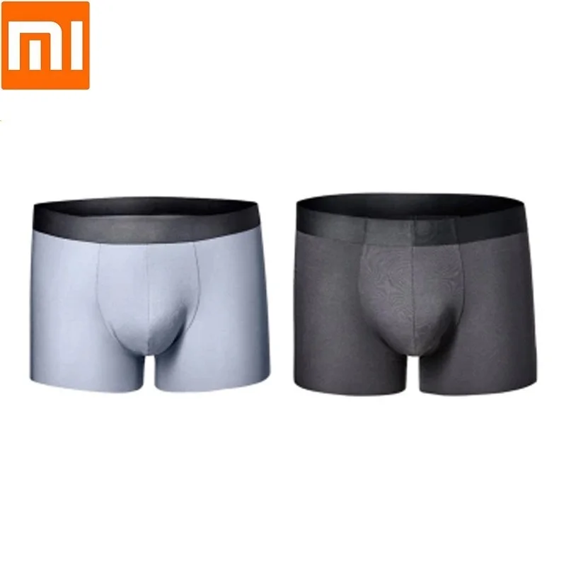 

New Touch series comfortable flat angle antibacterial men underwear Four corners Shorts soft high elastic No trace