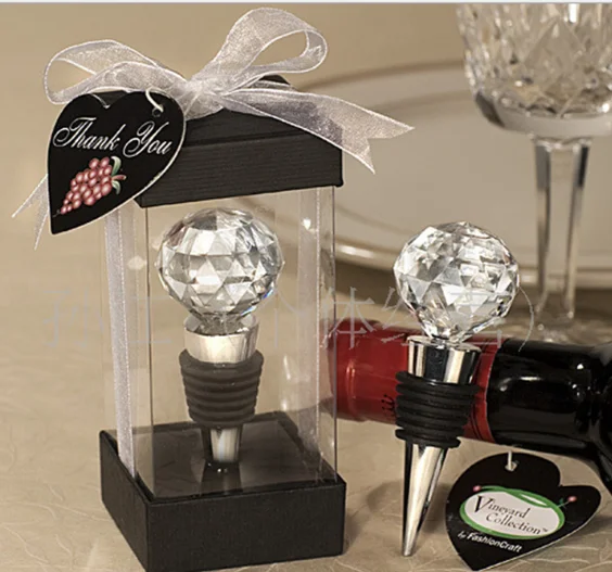 

Kitchen Anti-lost Crystal ball Hanging Button Seasoning Beer Wine Cork Stopper Plug Bottle Cap Cover Perfect Home Kitchen Tools