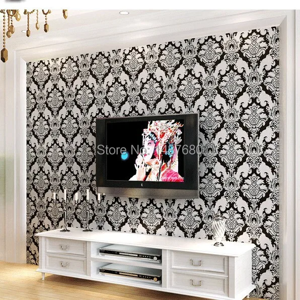red damascus luxury european flock non woven metallic floral damask wallpaper design modern vintage wall - Wallpaper Design For Walls red damascus luxury european flock non woven metallic floral damask wallpaper design modern vintage wall - Wallpaper Design For Walls