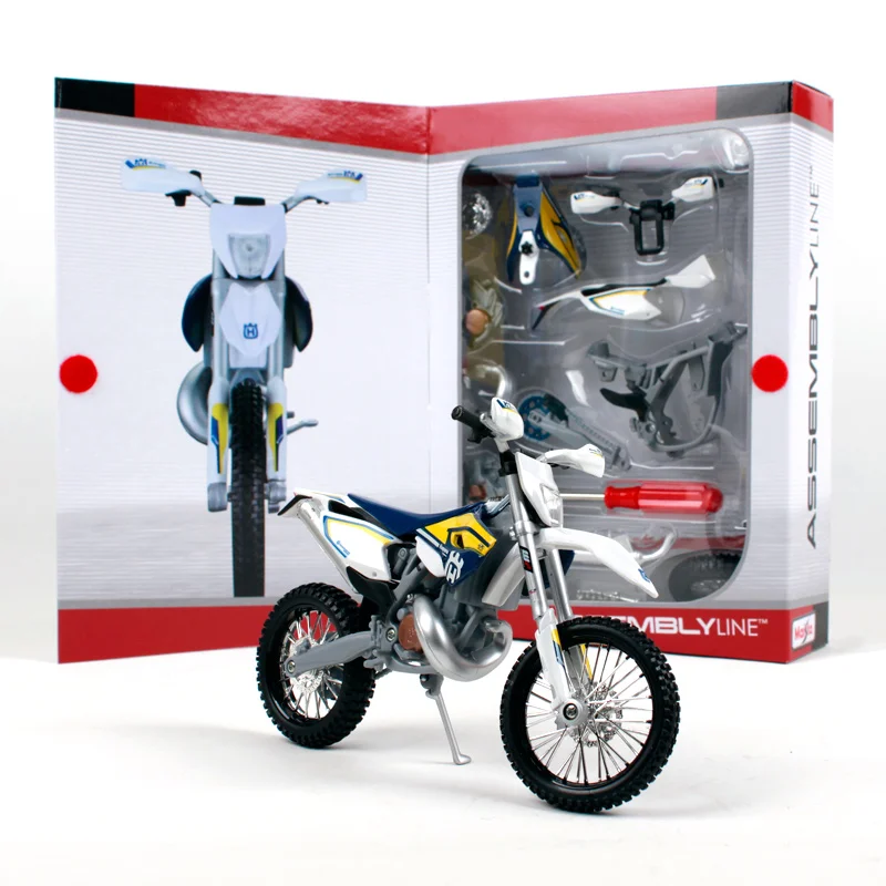 

Maisto 1:12 Husqvarna FE 501 Assemble DIY Motorcycle Bike Model KITS NEW IN BOX