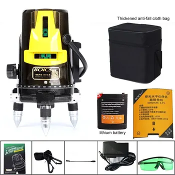 

2/3/5-Line Green Laser Level Self-Leveling 360 Degree Laser Beam Line Powerful Self-Leveling 360 Horizontal Vertical Cross