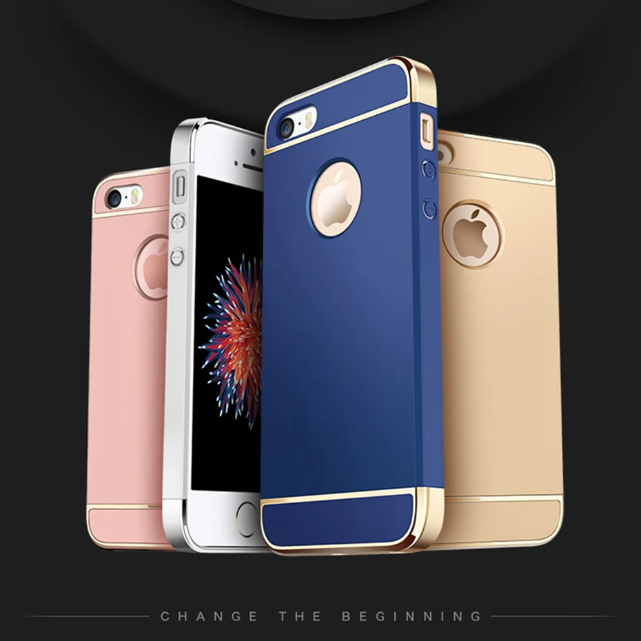 COQUEN Luxury Case For iPhone 6 s 7 Plus Case For Girls Hard Candy Phone Case Full Protection Cover For iPhone 5s se 7 6s 8 10 X (9)