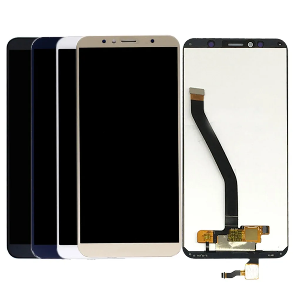 ЖК дисплей 5 7 дюйма для Huawei Y6 2018 телефона L21 LX3 сенсорный экран в сборе замена с