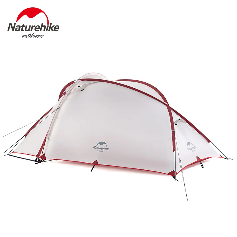 Naturehike Hiby family Tent 20D силиконовая Ткань Водонепроницаемая двухслойная 3 человека 4 палатка для кемпинга сезонная одна комната один зал