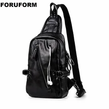 Новая мужская сумка через плечо модная водонепроницаемая для отдыха для мужчин из искусственной кожи Летняя короткая сумка через плечо Для Подростка Сумка LI-2403